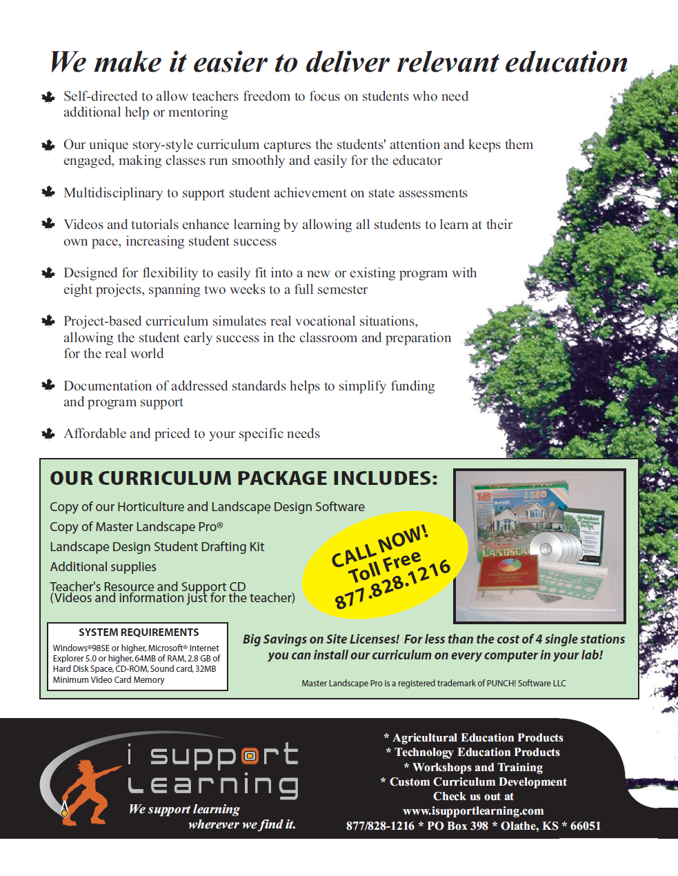 horticulture brochure