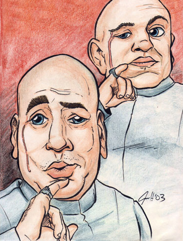 Dr. Evil and Mini-Me