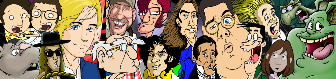 collection of caricatures