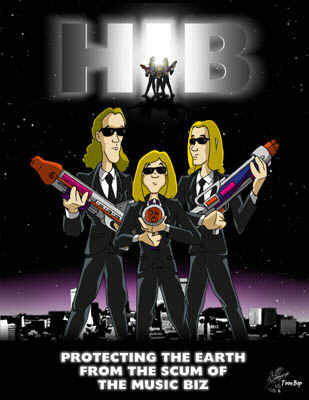 Hanson as Men in Black